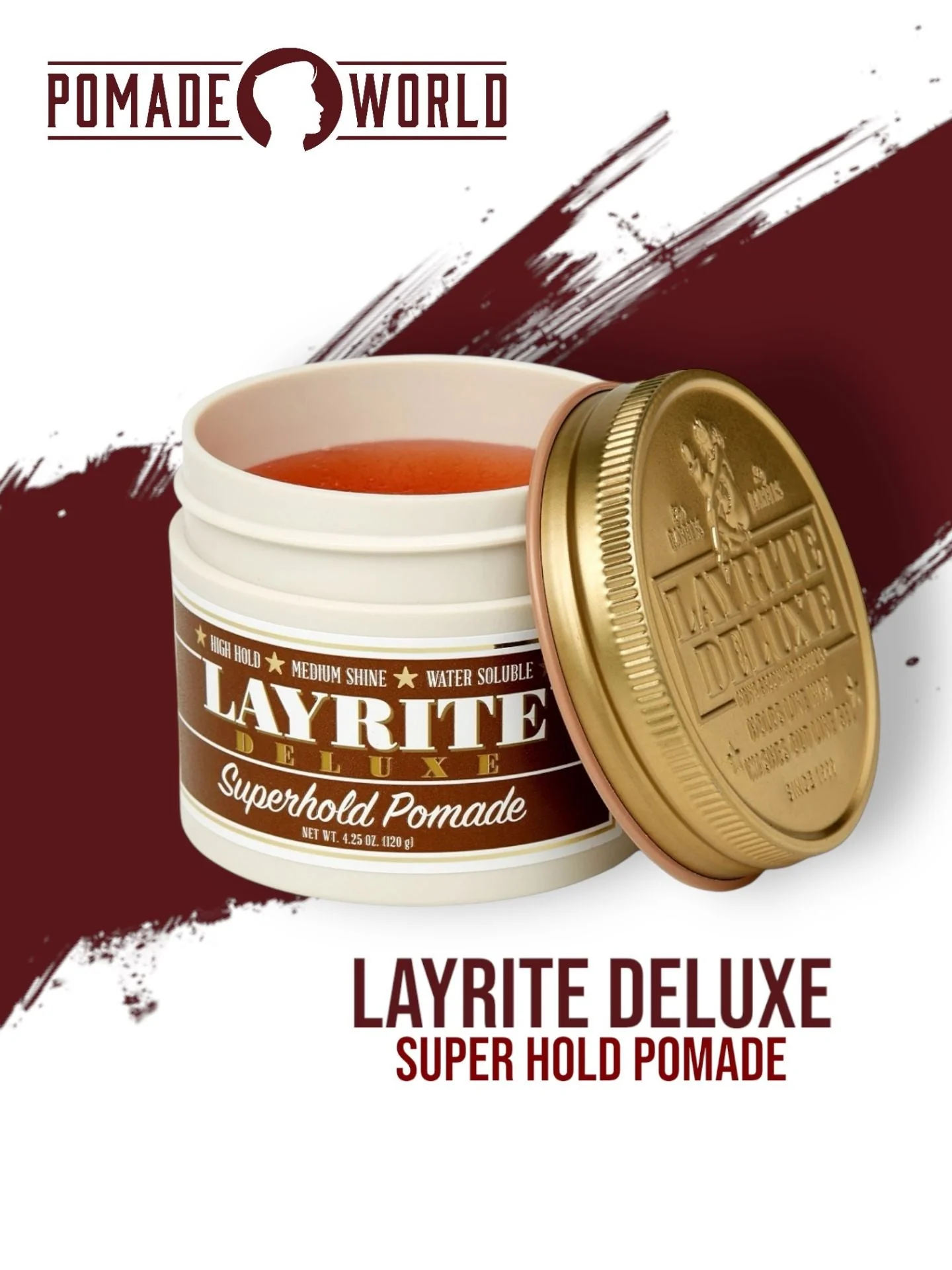 Layrite Deluxe Super Hold Pomade - Image 4