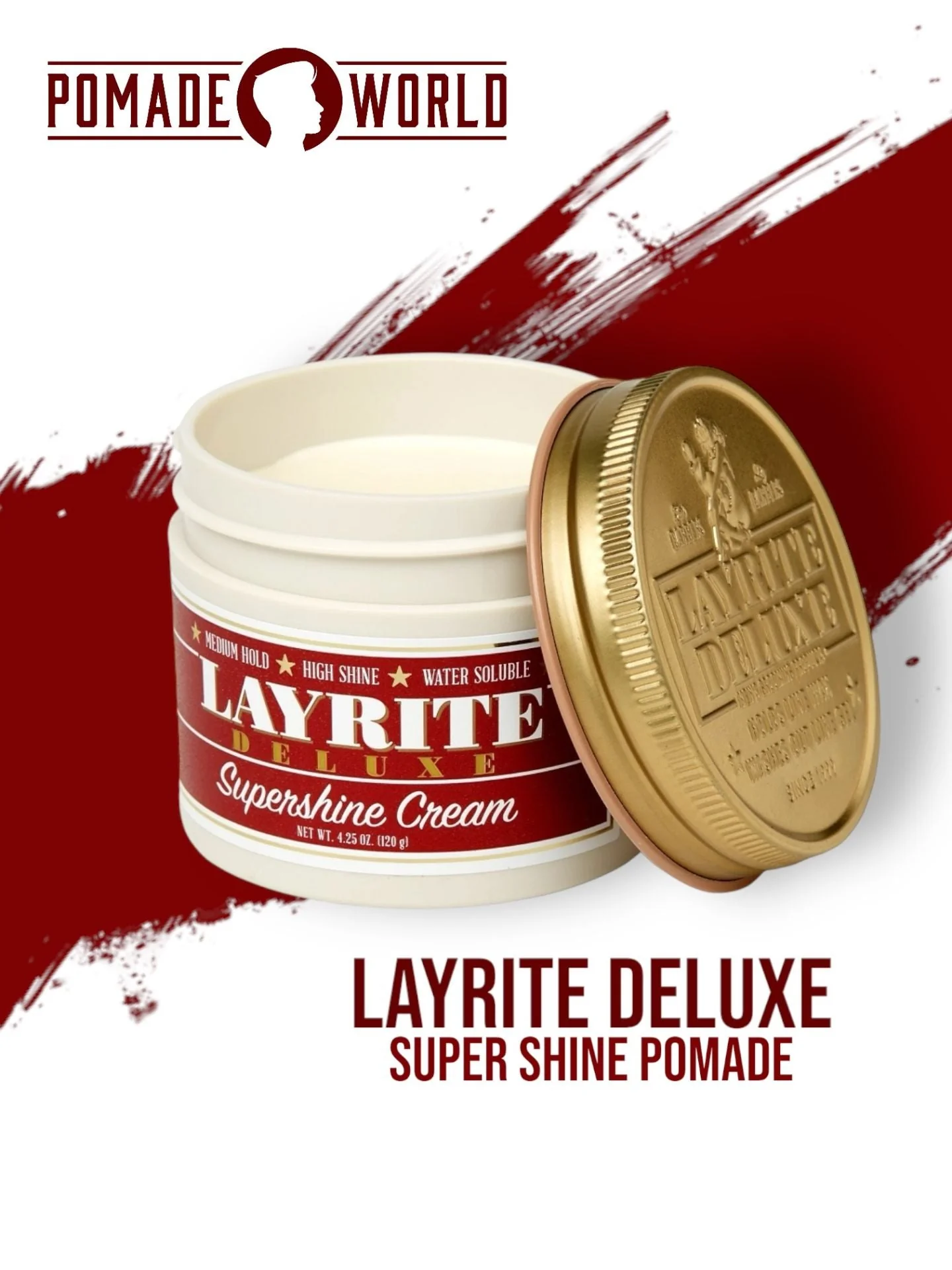 Layrite Deluxe Super Shine Pomade - Image 4