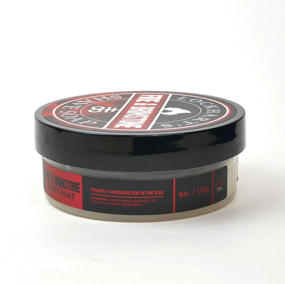 NEW! Fire and Brimstone Shave Soap - Image 6